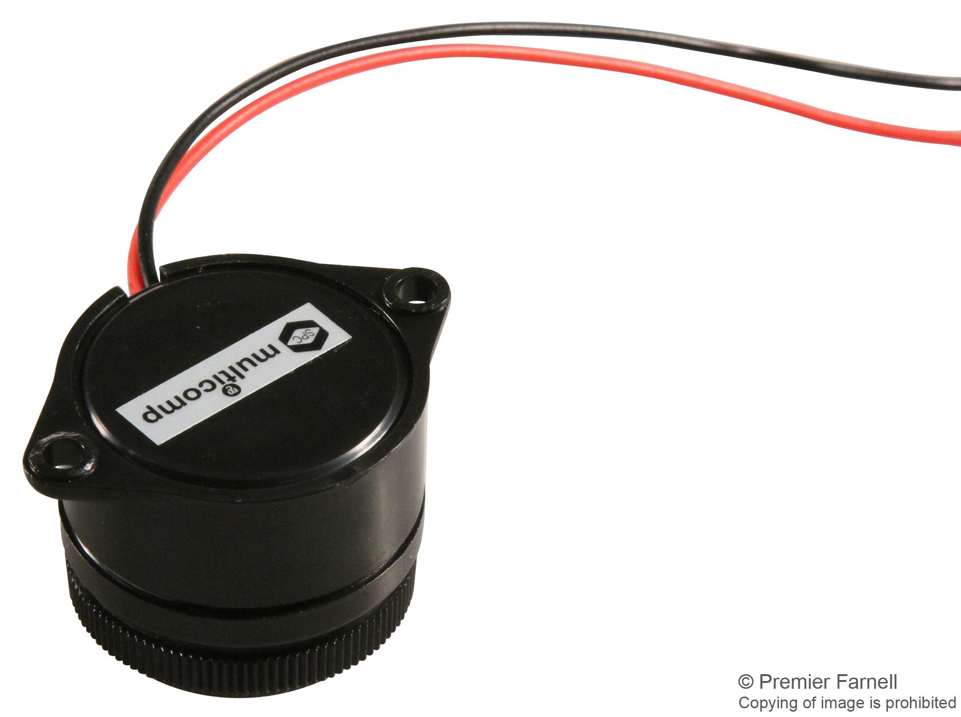 mckpi-g2910l-3678 - 压电蜂鸣器, 15ma, 3.7khz