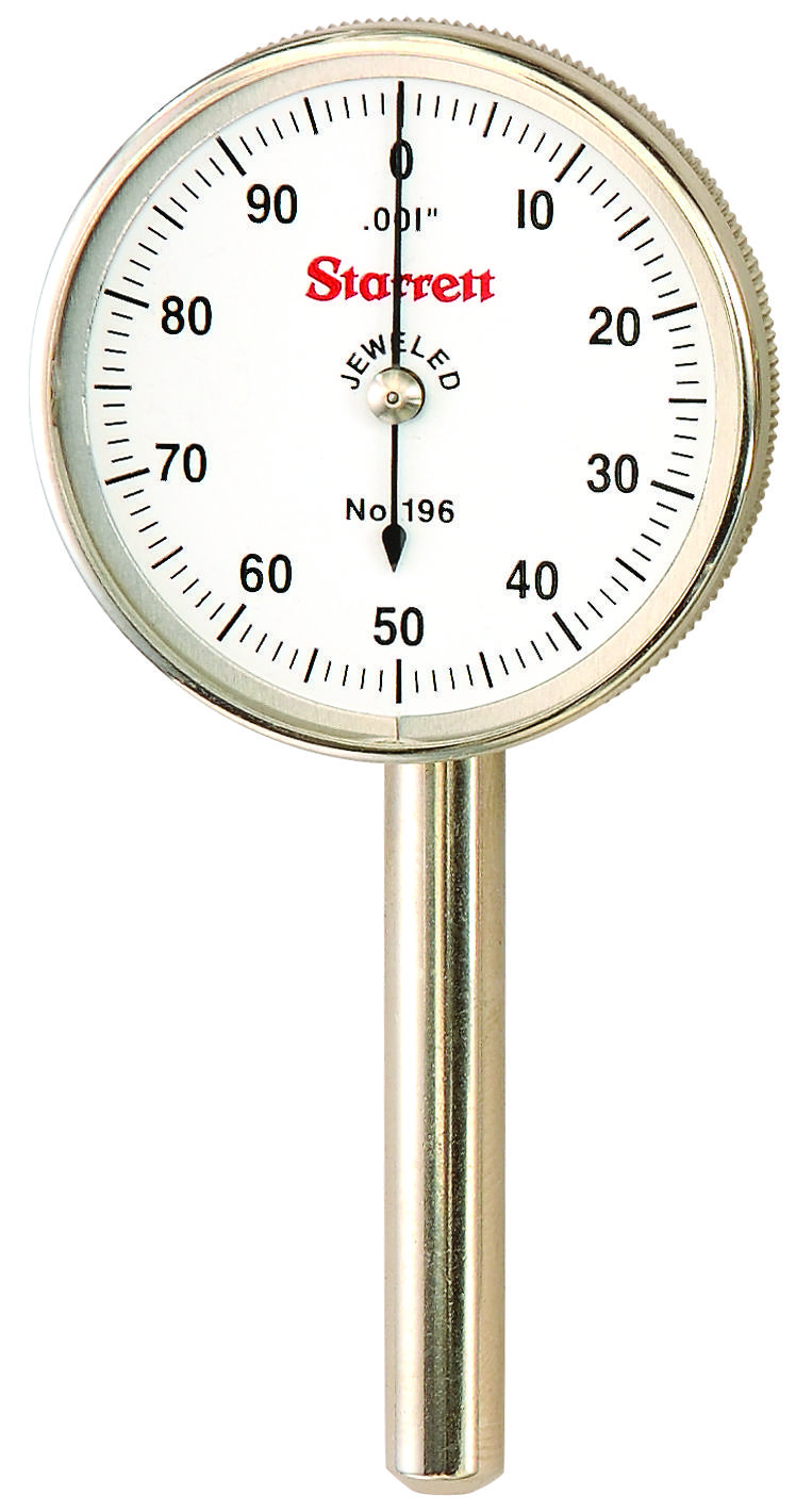 刻度盘指示表, 量程0.2英寸, 读数0-100