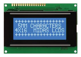 MIDAS DISPLAYS MC41605A6W-BNMLW-V2