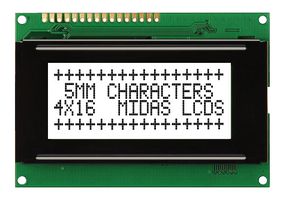 MIDAS DISPLAYS MC41605A6W-FPTLW-V2