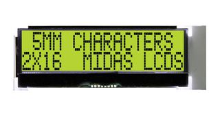 MIDAS DISPLAYS MCCOG21605C6W-SPTLYI