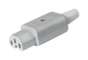 Rewireable IEC connectors for cable mounting