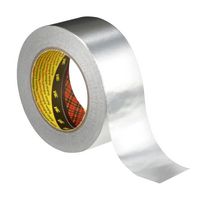 3M 1436, SILVER, 50M X 100MM