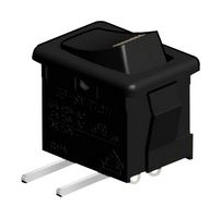 E-SWITCH R1966ABLKBLKERRED.