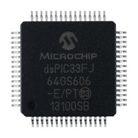 MICROCHIP DSPIC33FJ64GS606-E/PT