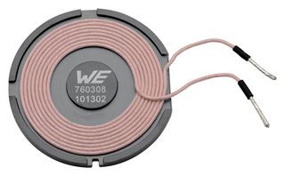 Wurth Elektronik 760308101302 Wireless Power Charging Coil, 5.3Uh