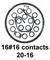 CINCH CONNECTIVITY SOLUTIONS CN0967C20G16S8-040