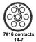 CINCH CONNECTIVITY SOLUTIONS CN1021A14G07S9-040