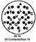AMPHENOL INDUSTRIAL 97-28-16P