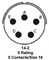 AMPHENOL INDUSTRIAL PT06A-14-5P