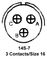 AMPHENOL INDUSTRIAL MS3102R14S-7P