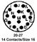 AMPHENOL INDUSTRIAL 97-20-27P.