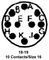 AMPHENOL INDUSTRIAL 97-3106A-18-19P