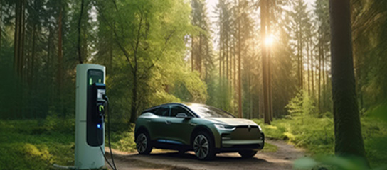 Communication network for electric vehicle charging