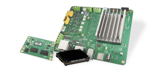 适用于 DSP 密集型应用的 AMD Kria™ K24 SOM 和 AMD Kria KD240 驱动器入门套件