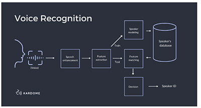 Figure 2: Voice recognition process