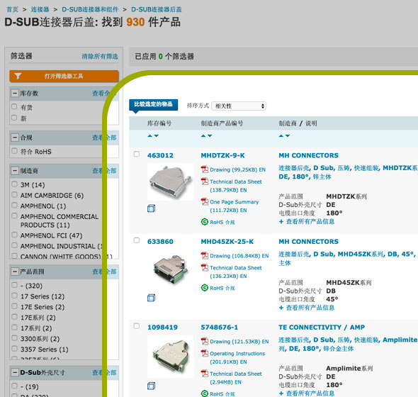 查看所有产品