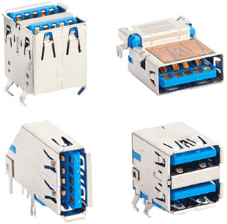 USB 3.0 超高速插座